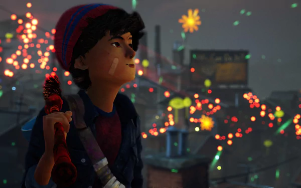 video game Concrete Genie HD Desktop Wallpaper | Background Image