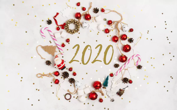 holiday New Year 2020 HD Desktop Wallpaper | Background Image
