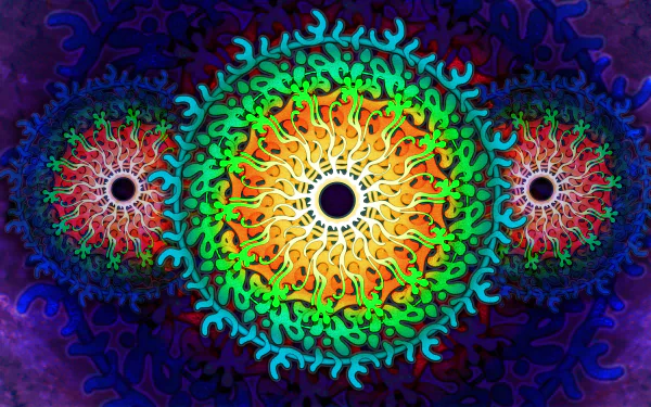 circle Abstract colors HD Desktop Wallpaper | Background Image