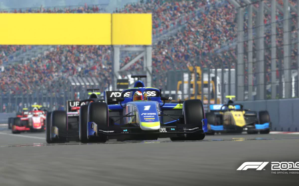 F1 race car video game F1 2019 HD Desktop Wallpaper | Background Image