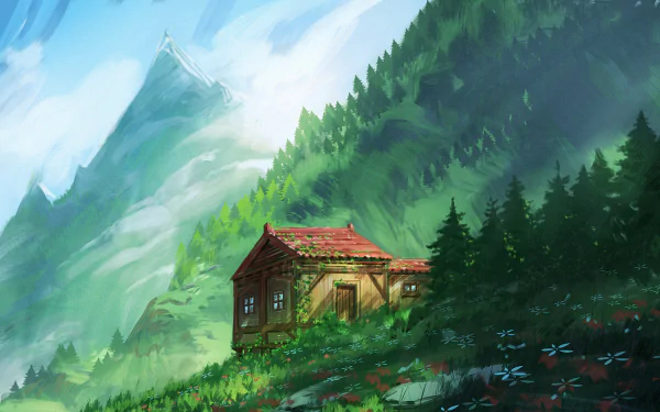  Cozy Little House by Jorge Jacinto