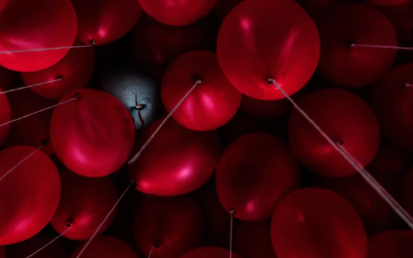  Pennywise Covered by Red Balloons