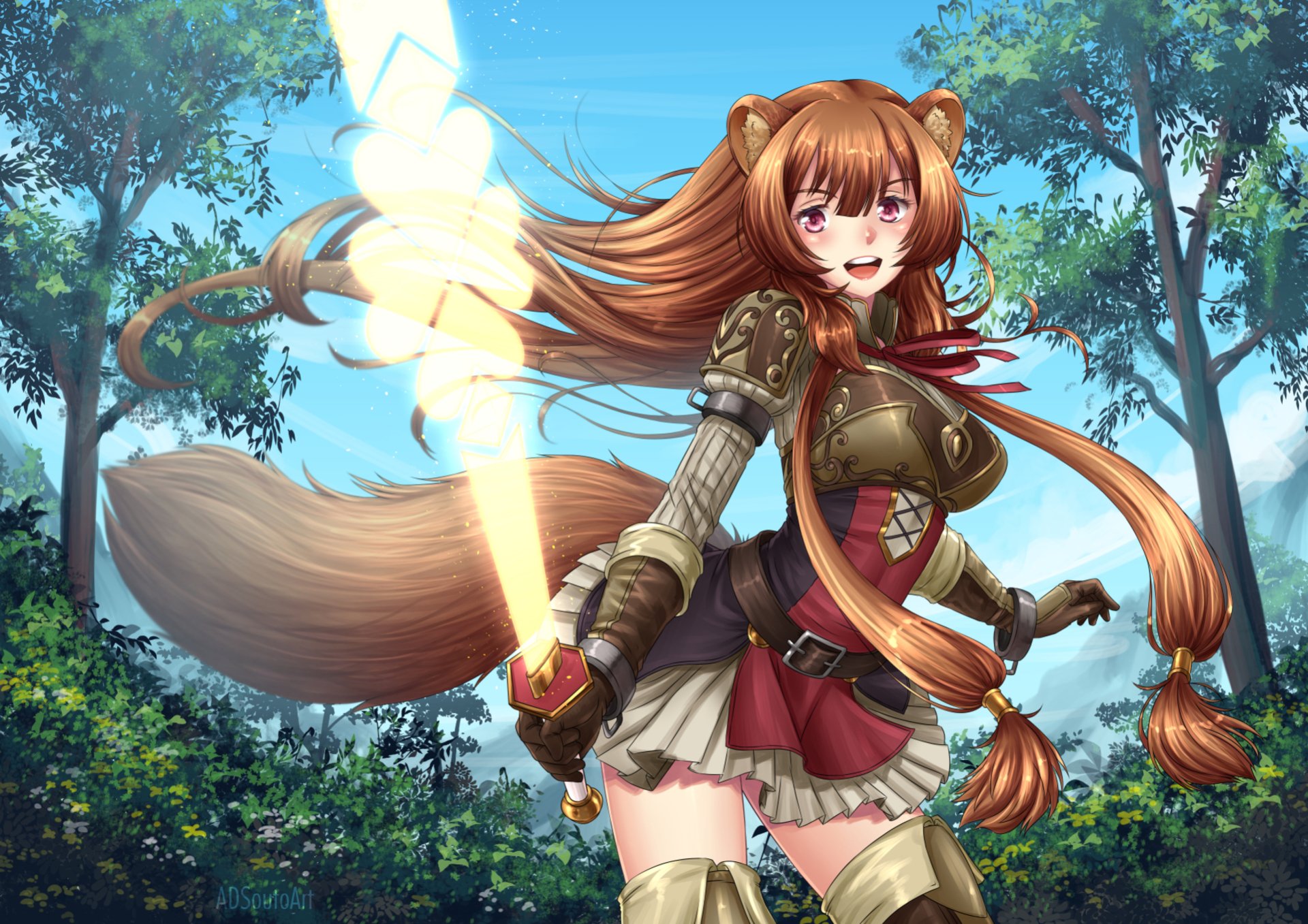 The Rising Of Shield Hero HD Wallpaper Background Image.