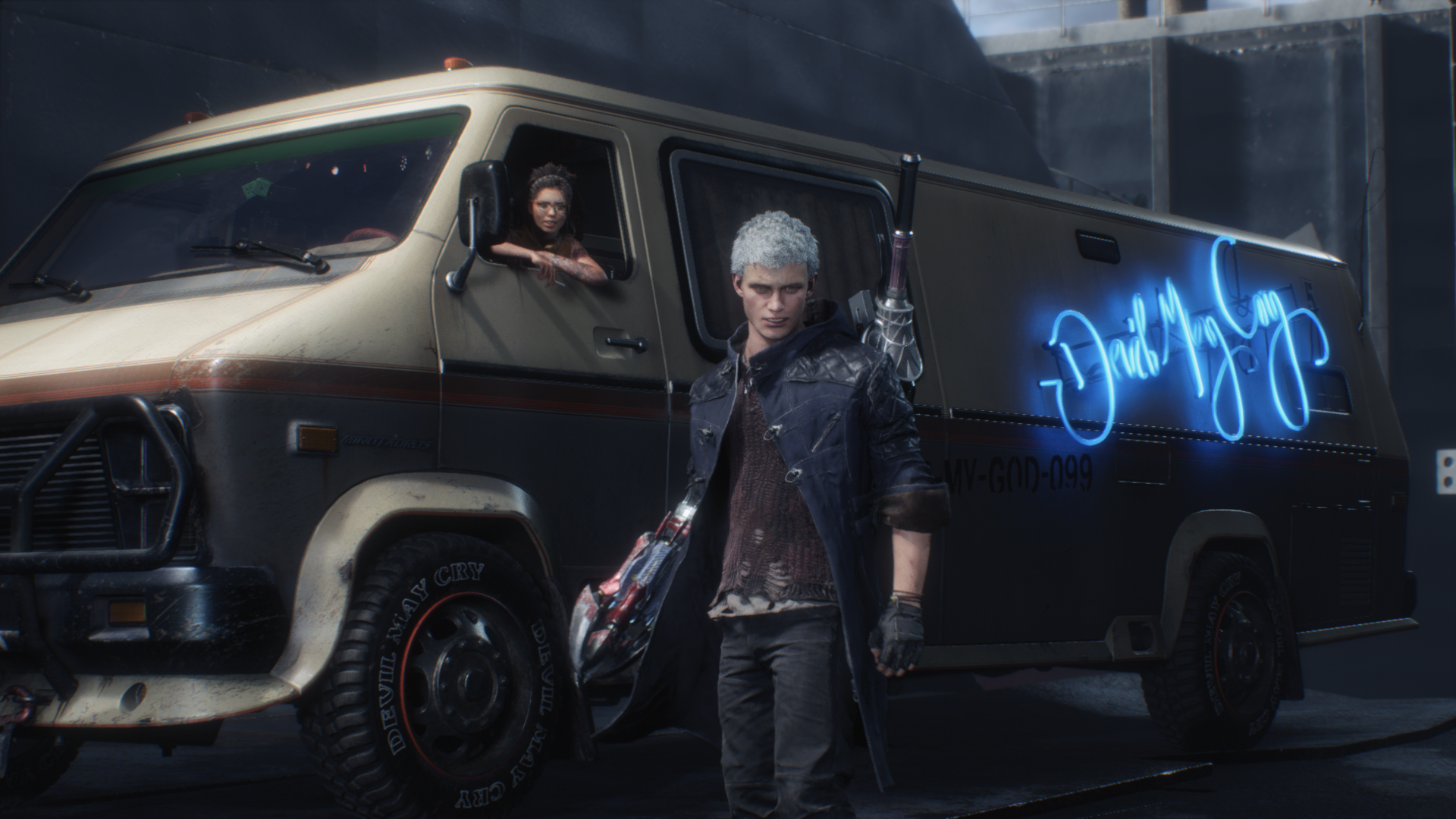 Devil May Cry 5 фургон