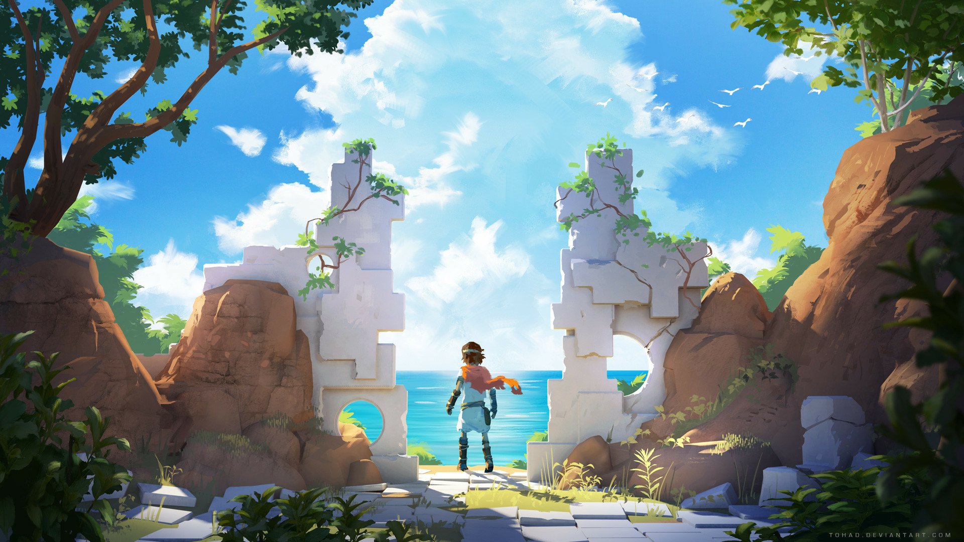 RiME HD Wallpaper | Background Image | 1920x1080