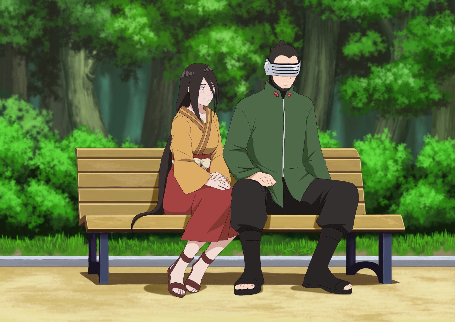 Download Shino Aburame Hanabi Hyûga Anime Boruto HD Wallpaper by Pungpp