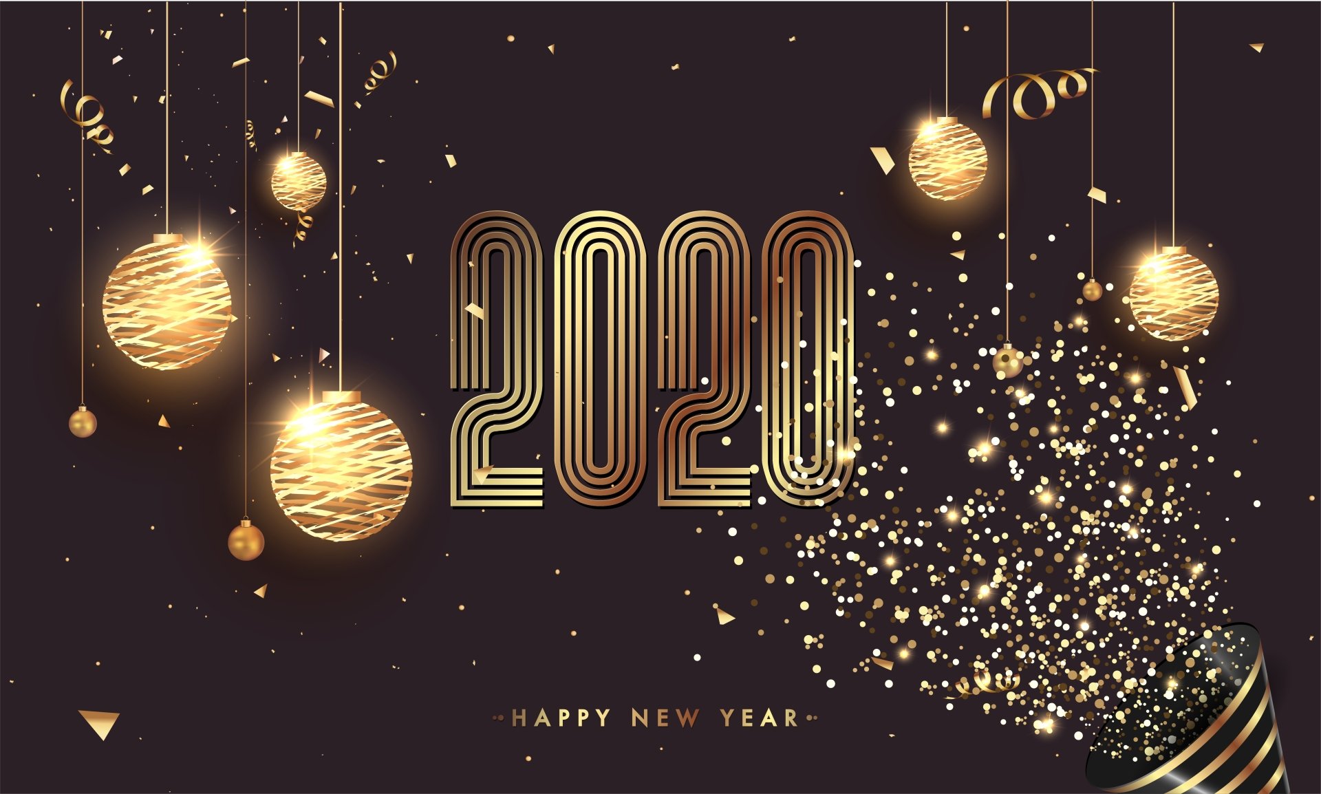 Download Happy New Year New Year Holiday New Year 2020 4k Ultra Hd Wallpaper 6823