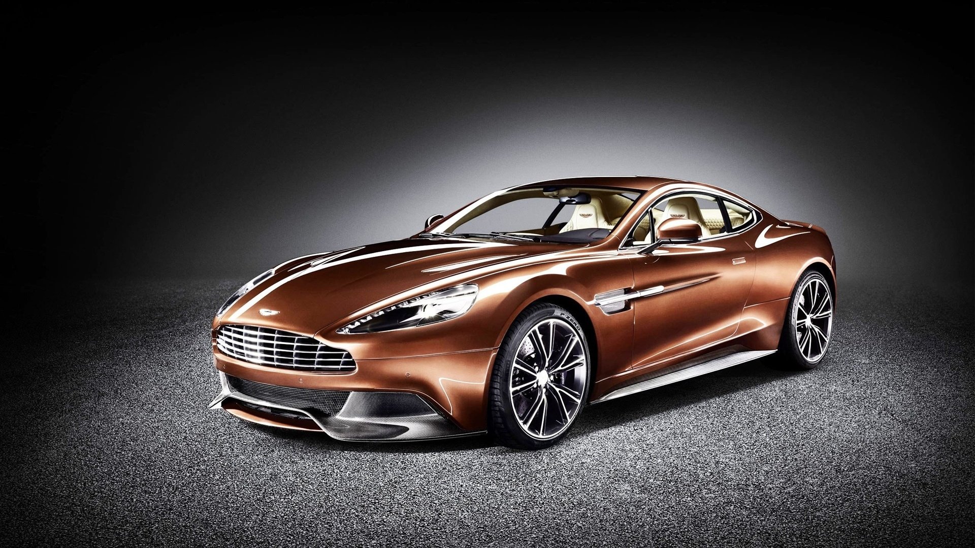 Download Brown Car Aston Martin Car Vehicle Aston Martin AM310 Vanquish ...