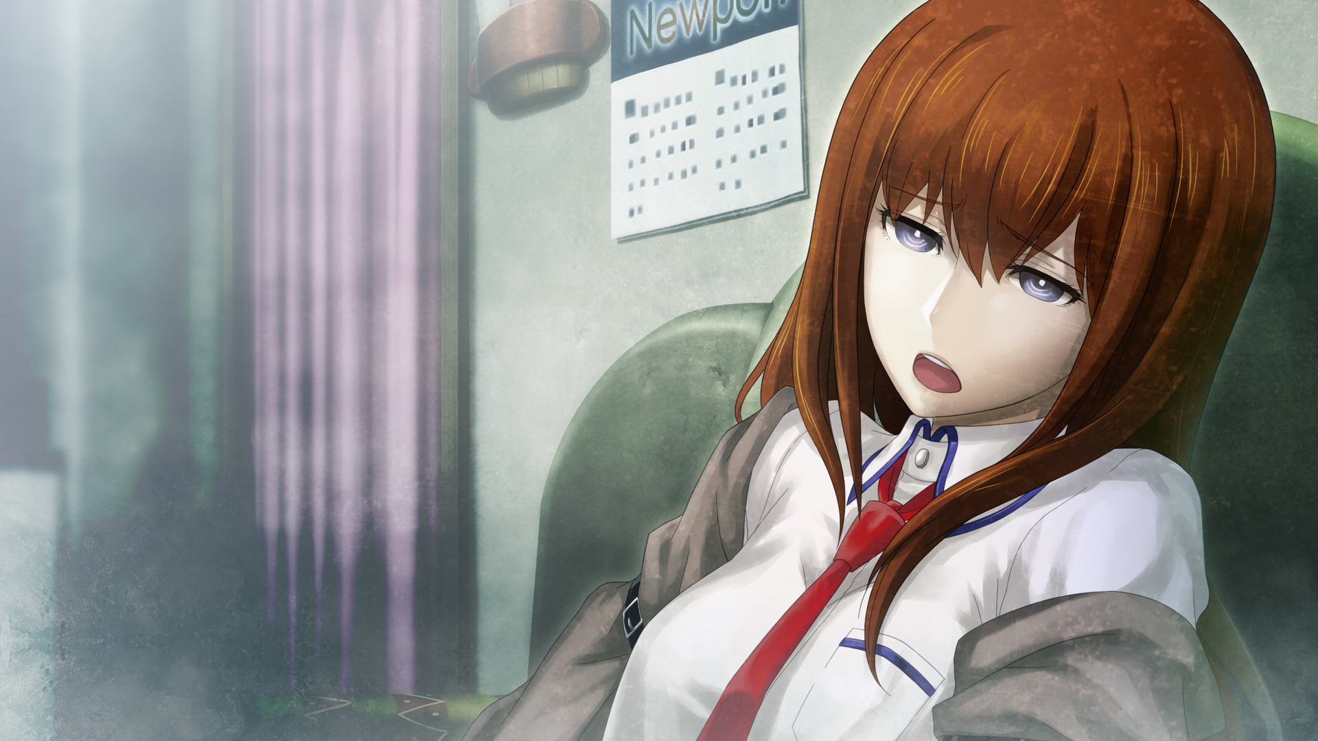 Download Kurisu Makise Anime Steins;Gate 0 HD Wallpaper by huke