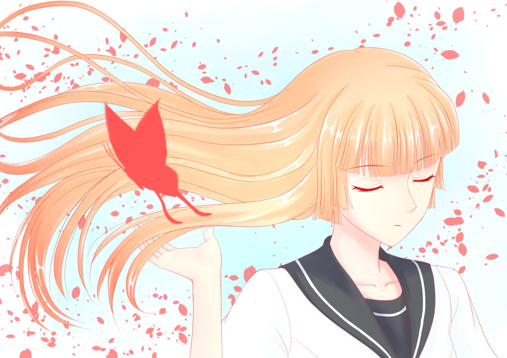 Download Aika Fuwa Anime Zetsuen No Tempest HD Wallpaper by 甘木果子酱