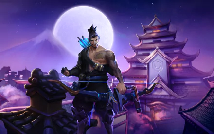 Hanzo (Overwatch) video game Heroes of the Storm HD Desktop Wallpaper | Background Image