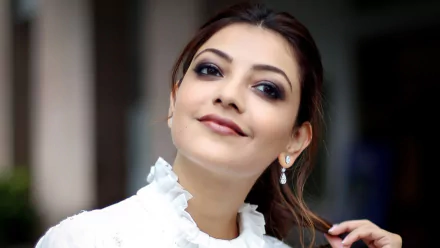 Celebrity Kajal Aggarwal HD Desktop Wallpaper | Background Image