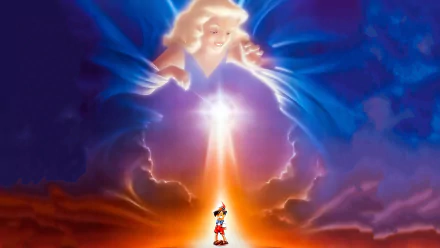 Pinocchio The Blue Fairy (Pinocchio) movie Pinocchio (1940) HD Desktop Wallpaper | Background Image