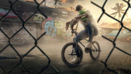 BMX Grand Theft Auto video game Grand Theft Auto: San Andreas HD Desktop Wallpaper | Background Image