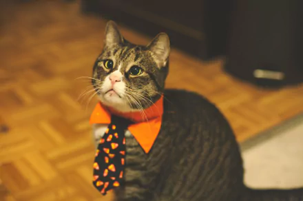 tie Animal cat HD Desktop Wallpaper | Background Image