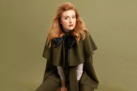 American actress redhead Celebrity Kennedy McMann HD Desktop Wallpaper | Background Image