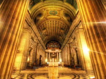 religious Sacré-Cœur HD Desktop Wallpaper | Background Image