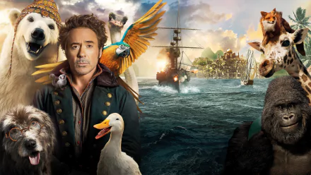 Robert Downey Jr. movie Dolittle HD Desktop Wallpaper | Background Image