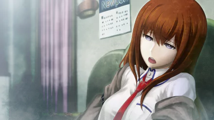 Kurisu Makise Anime Steins;Gate 0 HD Desktop Wallpaper | Background Image