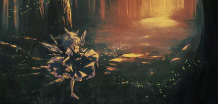 Cirno (Touhou) Anime Touhou HD Desktop Wallpaper | Background Image