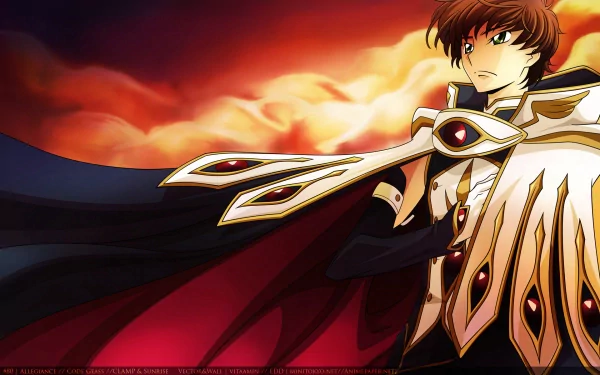 Suzaku Kururugi Anime Code Geass HD Desktop Wallpaper | Background Image