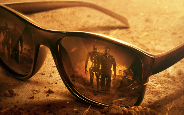  Terminator Reflected in Sunglasses