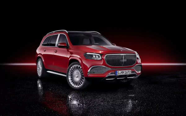 SUV car Mercedes-Benz vehicle Mercedes-Maybach GLS 600 HD Desktop Wallpaper | Background Image