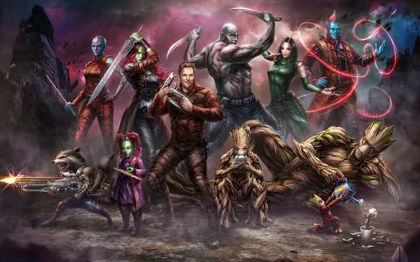 Yondu Udonta Mantis (DC Comics) Drax The Destroyer Star Lord Nebula (Marvel Comics) Baby Groot Groot Gamora Rocket Raccoon Comic Guardians of the Galaxy HD Desktop Wallpaper | Background Image