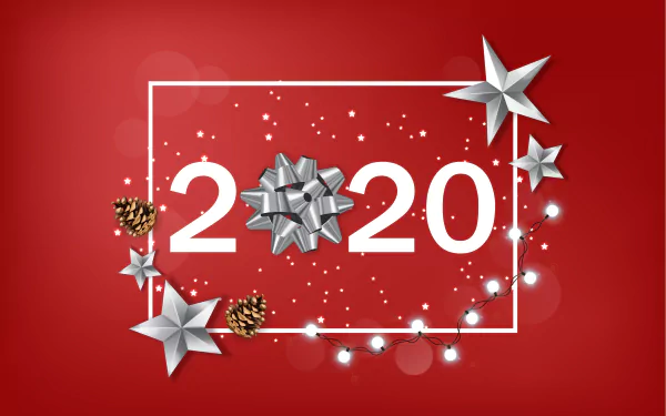 holiday New Year 2020 HD Desktop Wallpaper | Background Image
