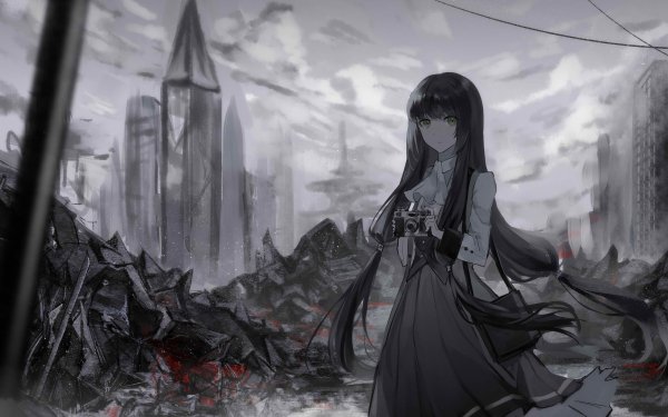 Anime Original Post Apocalyptic HD Wallpaper | Background Image