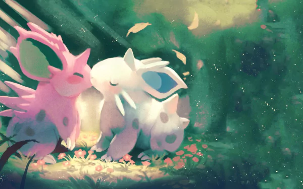 Nidoran (Pokémon) Pokemon HD Desktop Wallpaper | Background Image