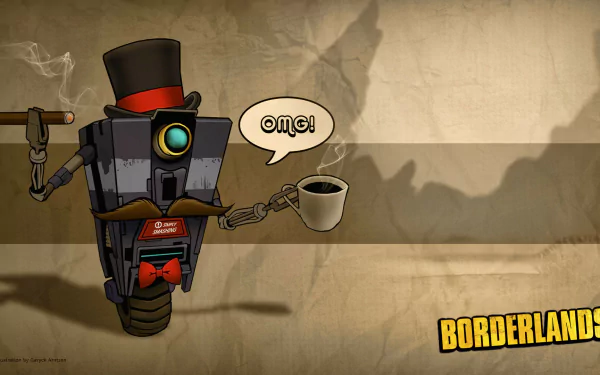 Claptrap (Borderlands) video game Borderlands HD Desktop Wallpaper | Background Image
