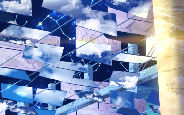 Anime Original Sky Starry Sky HD Wallpaper | Background Image