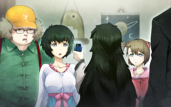 Mayuri Shiina Itaru Hashida Rintaro Okabe Nae Tennouji Maho Hiyajo Anime Steins;Gate 0 HD Desktop Wallpaper | Background Image