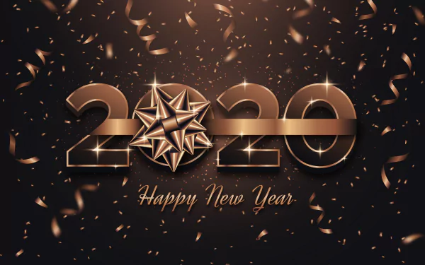 Happy New Year New Year holiday New Year 2020 HD Desktop Wallpaper | Background Image