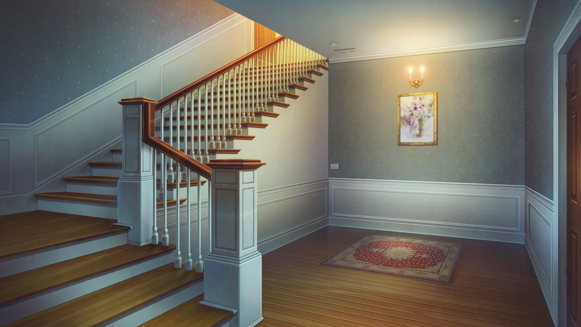Anime Stairs HD Wallpaper | Background Image