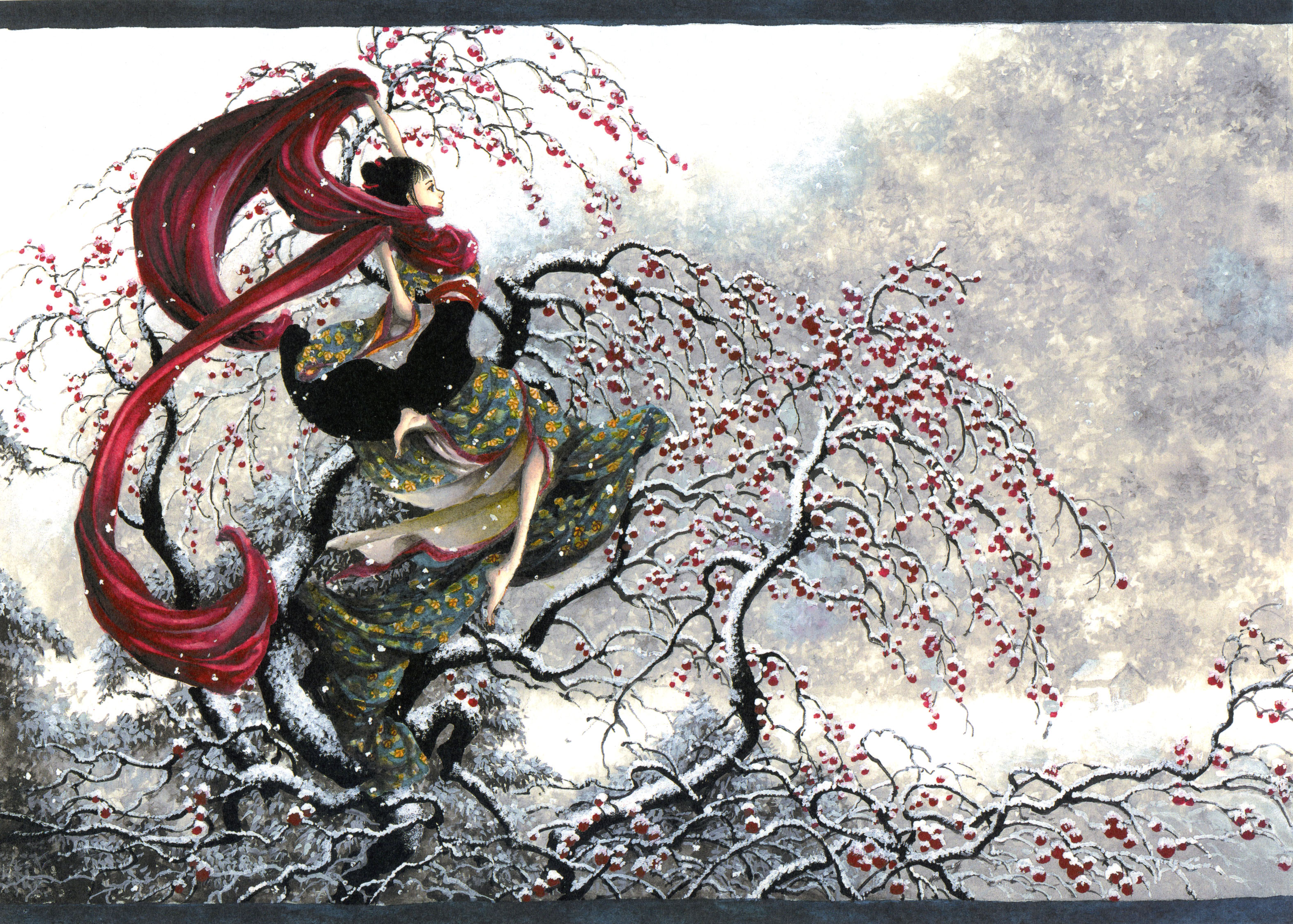 Fantasy desktop wallpaper artwork by Tukiji Nao