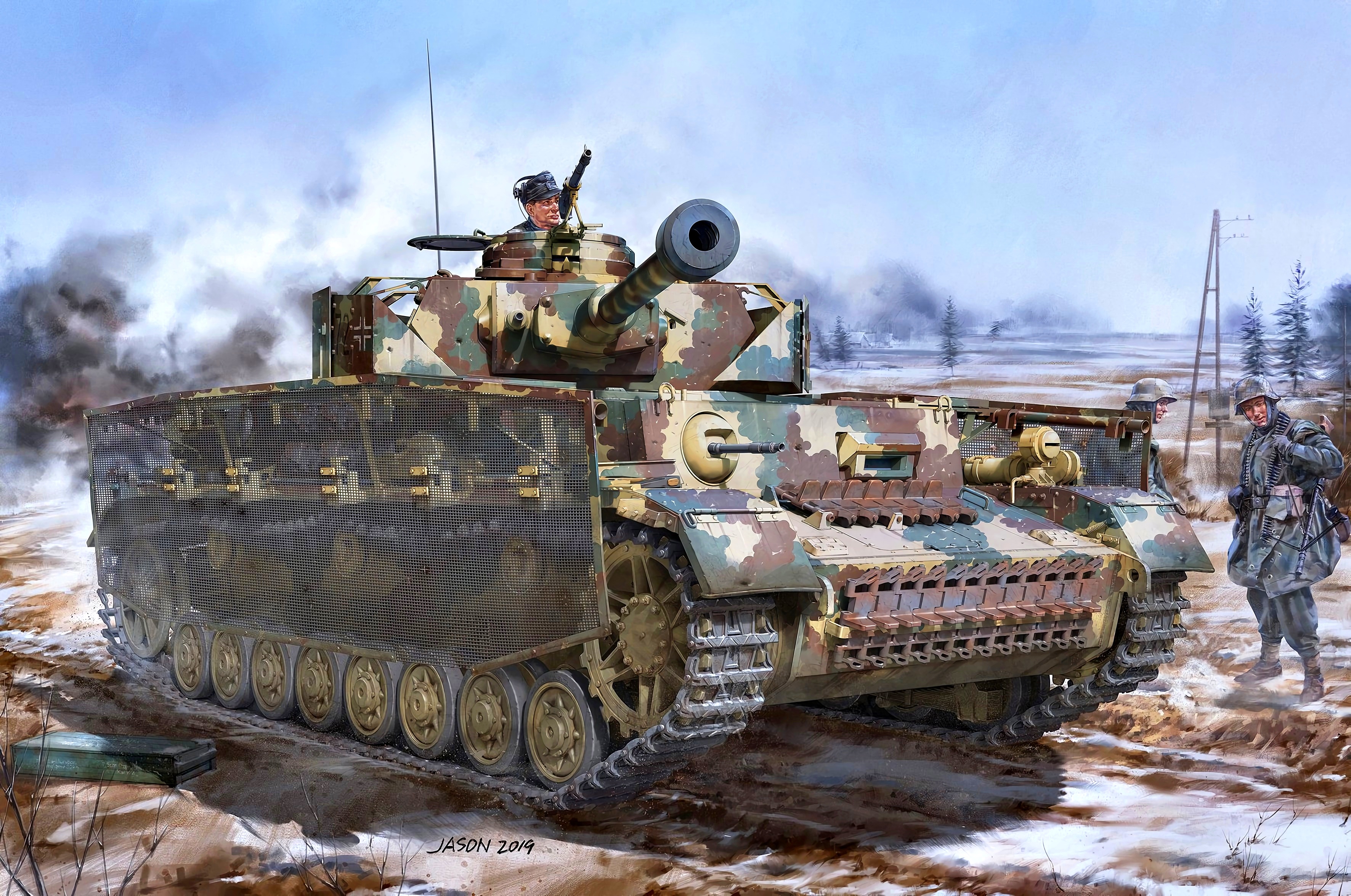 Military Panzer IV HD Wallpaper
