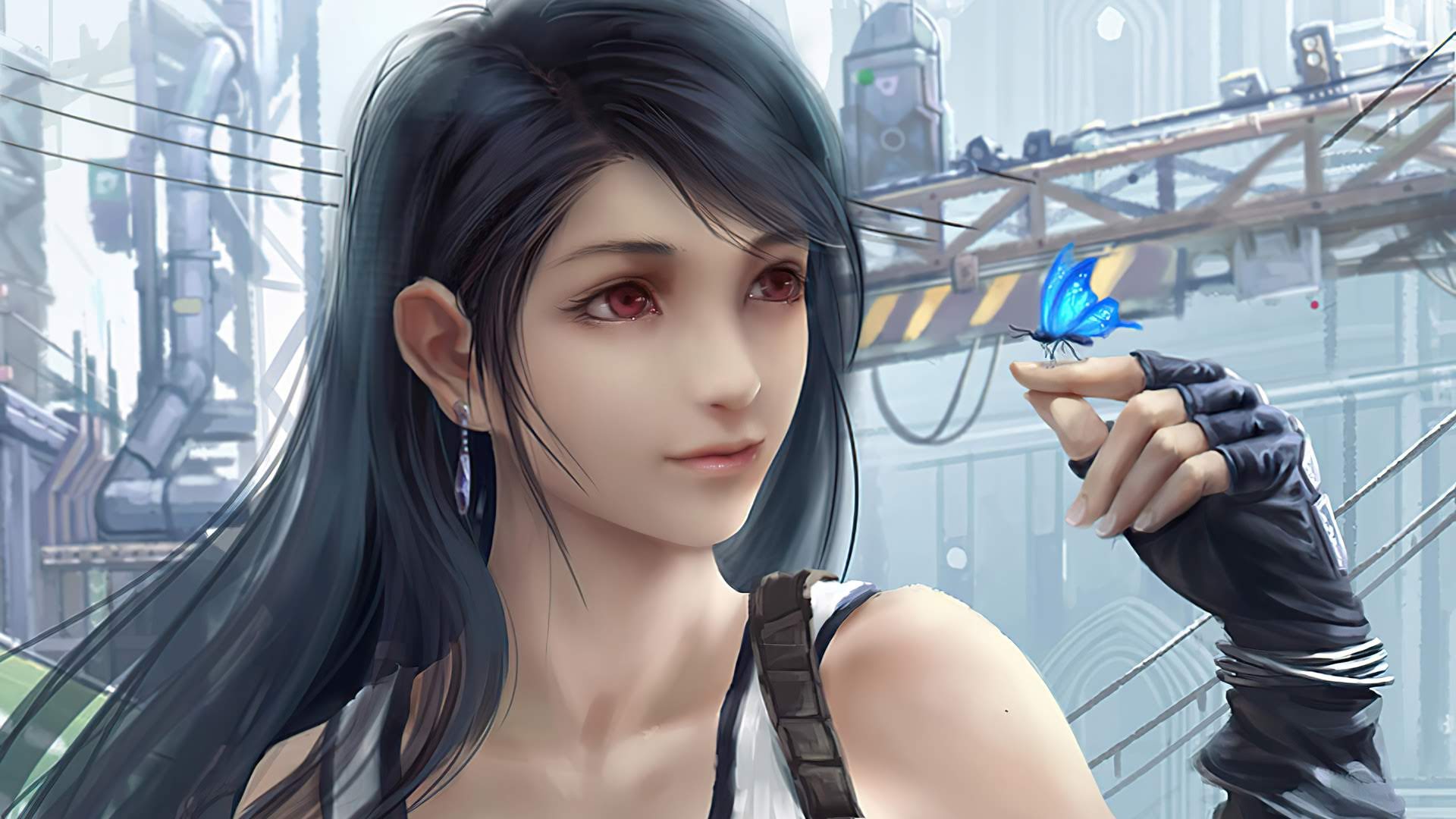 Tifa from Final Fantasy by Peng Wang