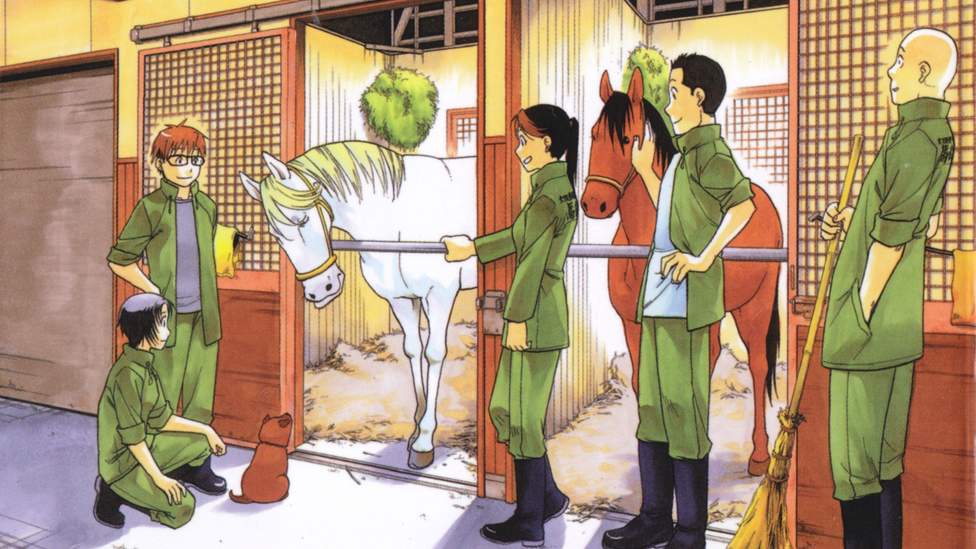 Anime Gin no Saji HD Wallpaper