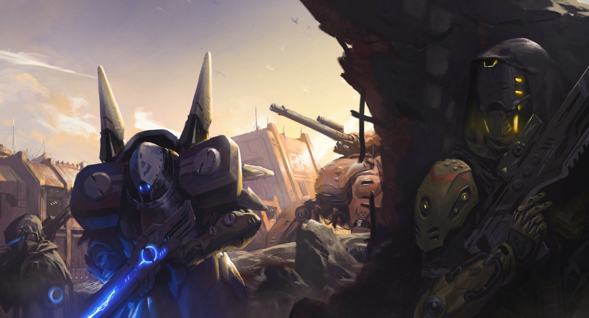 Download Sci Fi Warrior Video Game Destiny (Video Game) HD Wallpaper by Chengtao Ma