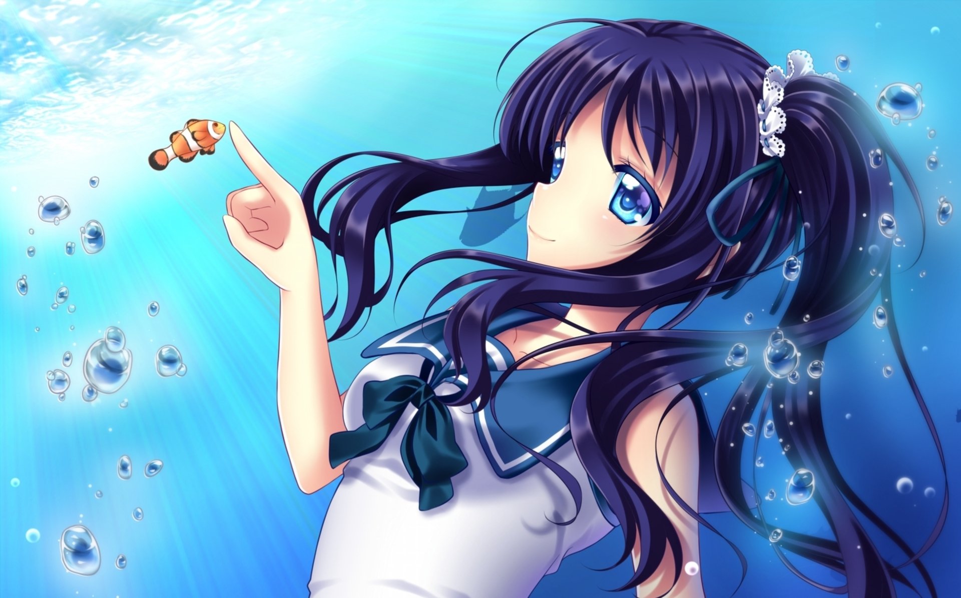 Anime Nagi No Asukara Hd Wallpaper By 白兎さゆり