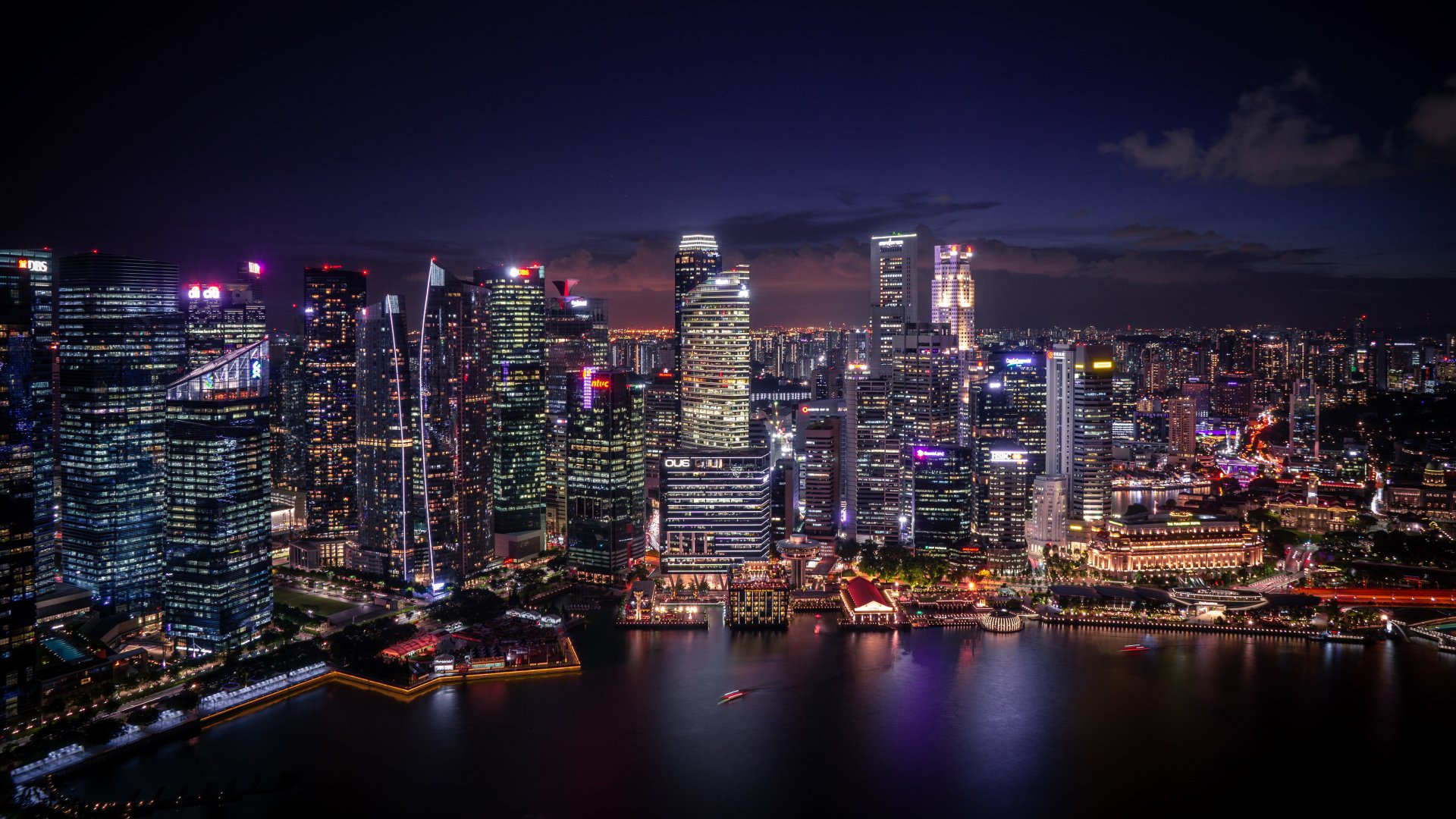 Download Man Made Singapore 4k Ultra HD Wallpaper