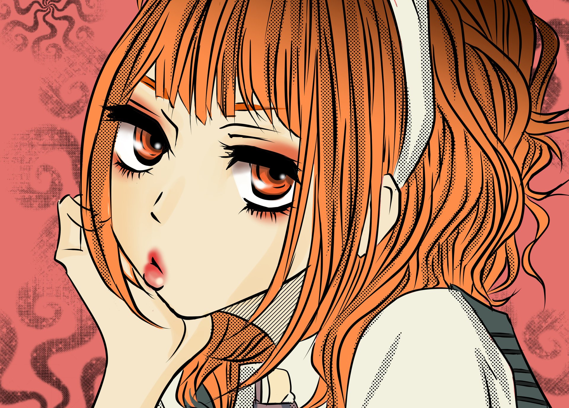 Download Megumi Kitagawa Anime Say 'I Love You' HD Wallpaper