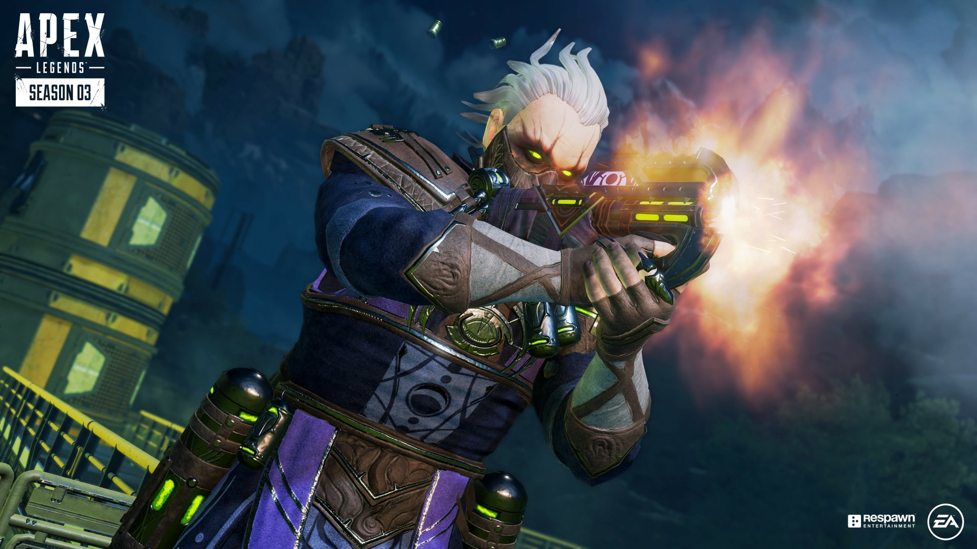 Download Caustic (Apex Legends) Video Game Apex Legends 4k Ultra HD Wallpaper