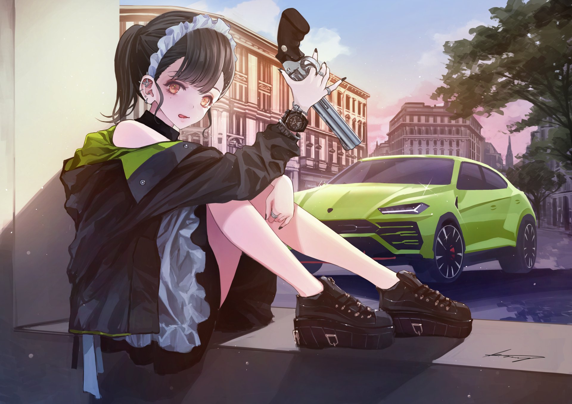 Lamborghini 2024 4k Anime - Mimi Arleyne