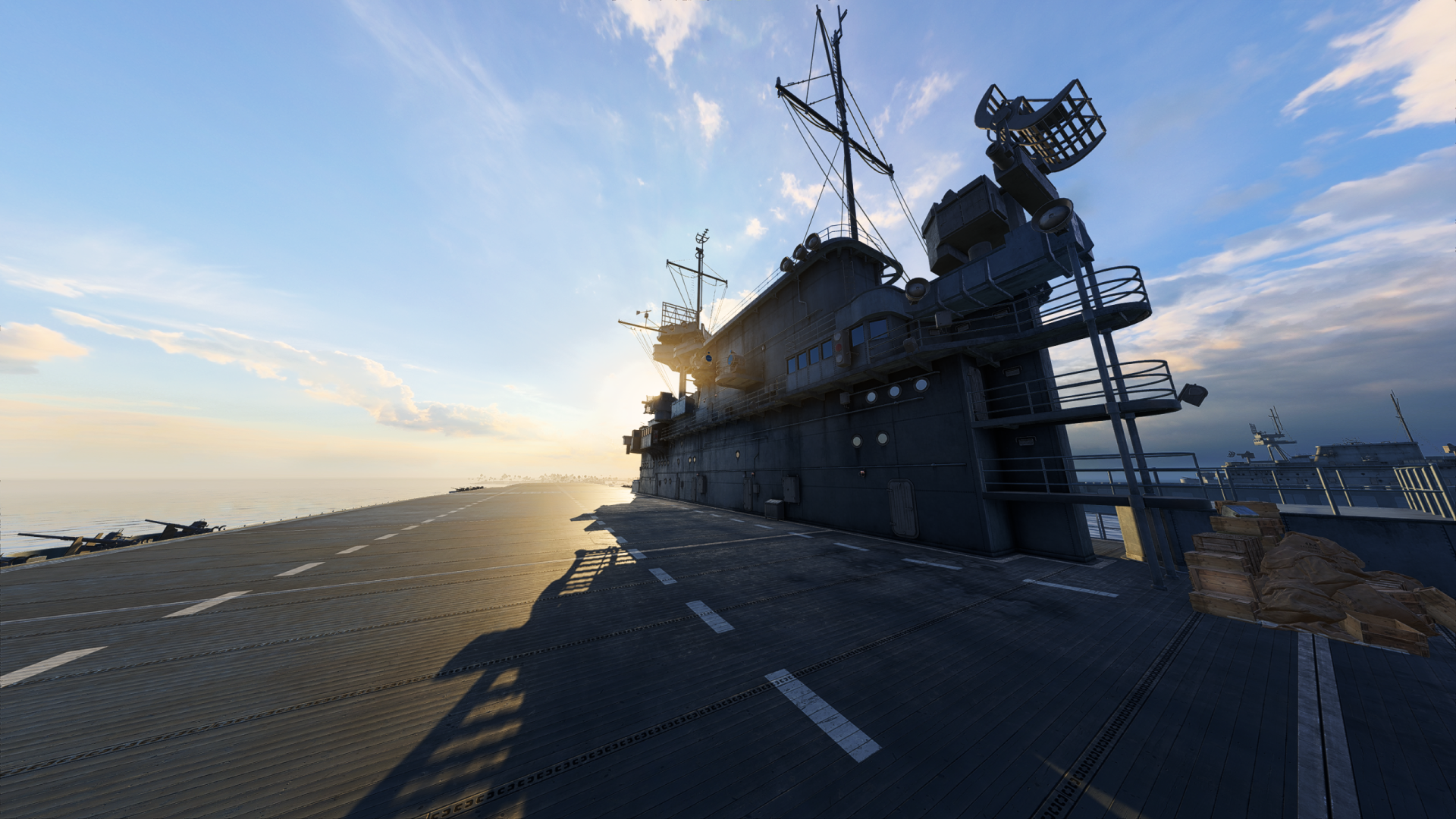 Download Aircraft Carrier Video Game Battlefield V HD Wallpaper by FLX-II