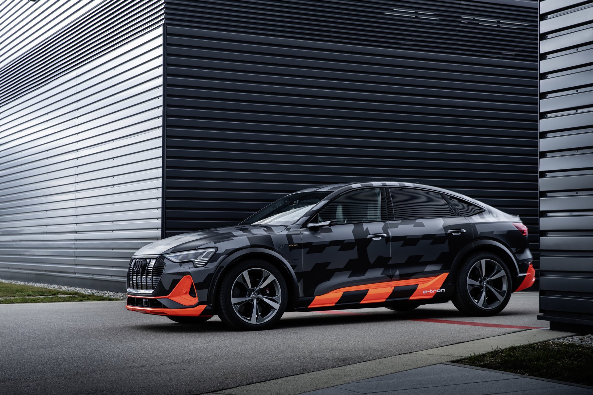 Download Car Hatchback Audi Compact Car Vehicle Audi E-Tron HD Wallpaper