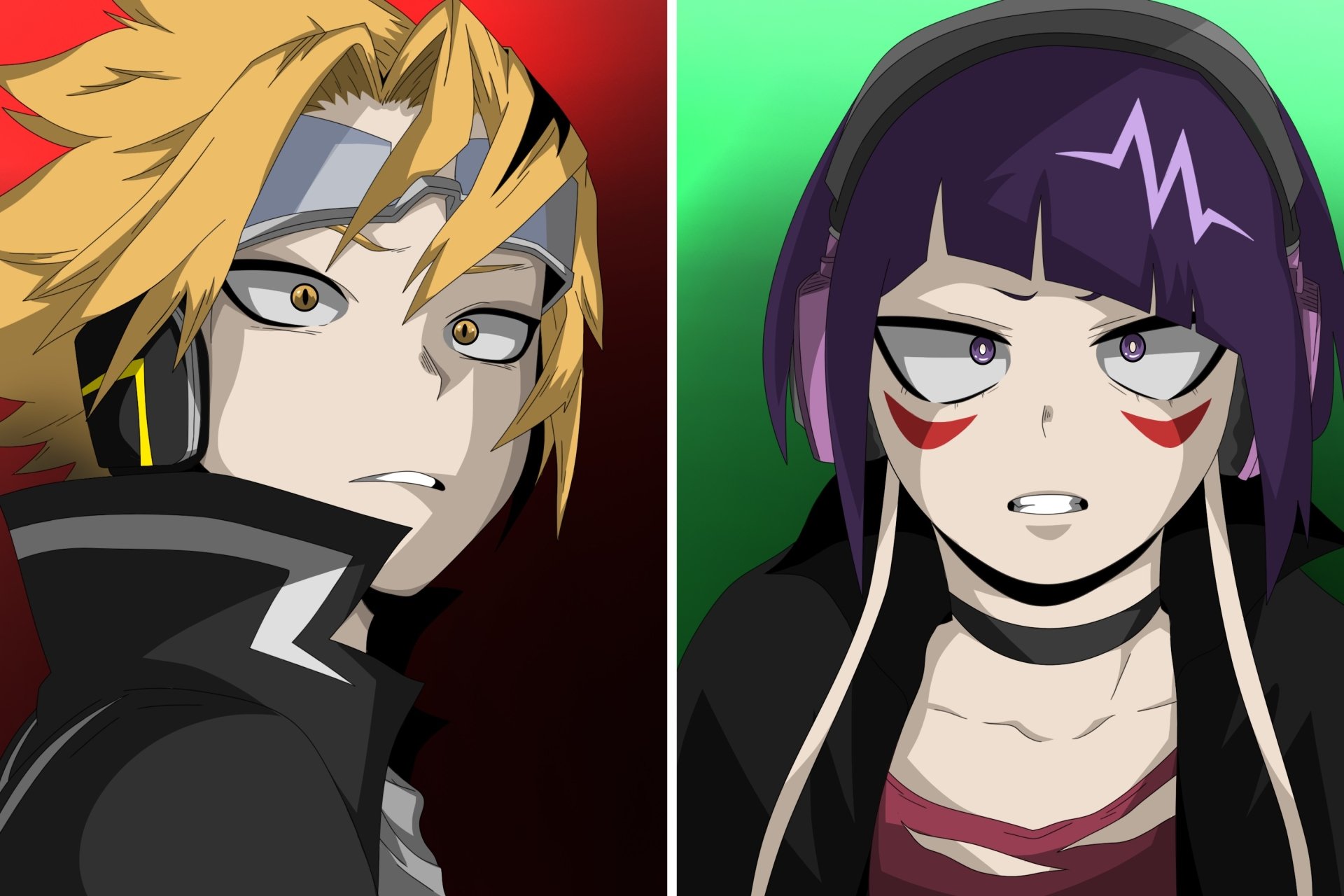 Download Kyōka Jirō Denki Kaminari Anime My Hero Academia HD Wallpaper by YTperm