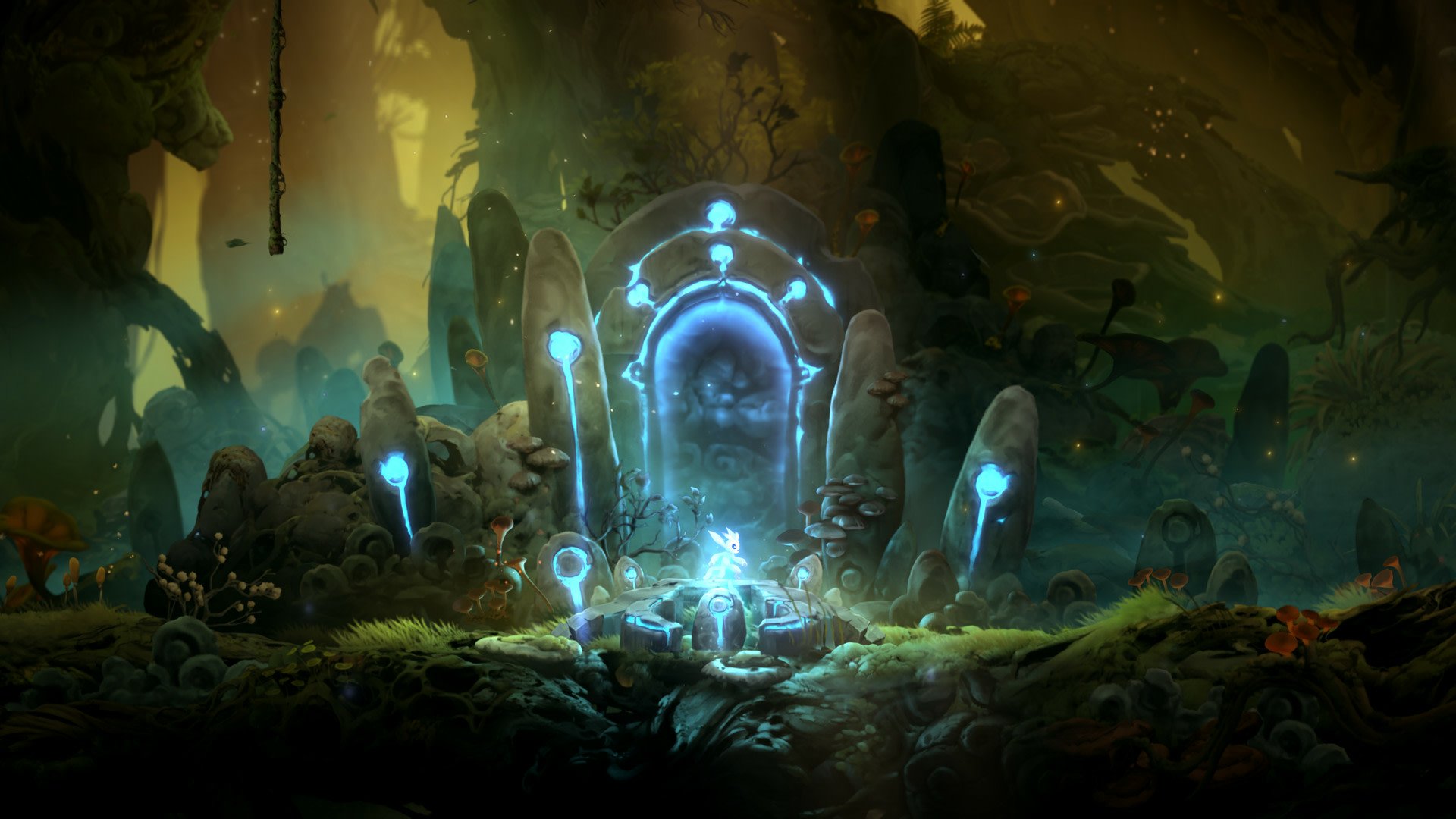 ori and the will of the wisps background